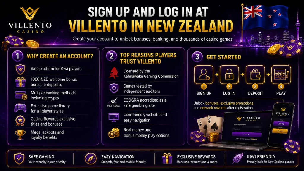 Villento Casino Account